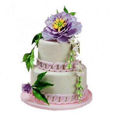 Торт Свадебный цветок купить - томск.сладкоежкин.рф