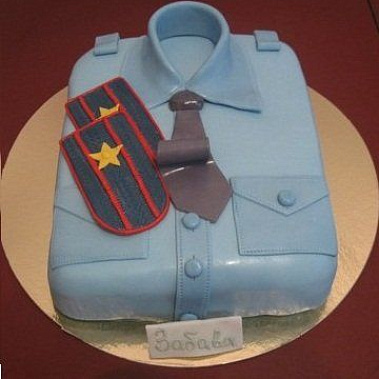 Торт для полицейского купить - томск.сладкоежкин.рф