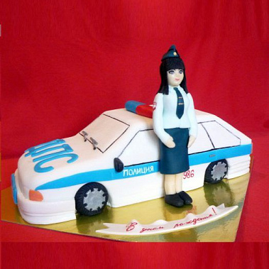 Торт красивый полицейский купить - томск.сладкоежкин.рф